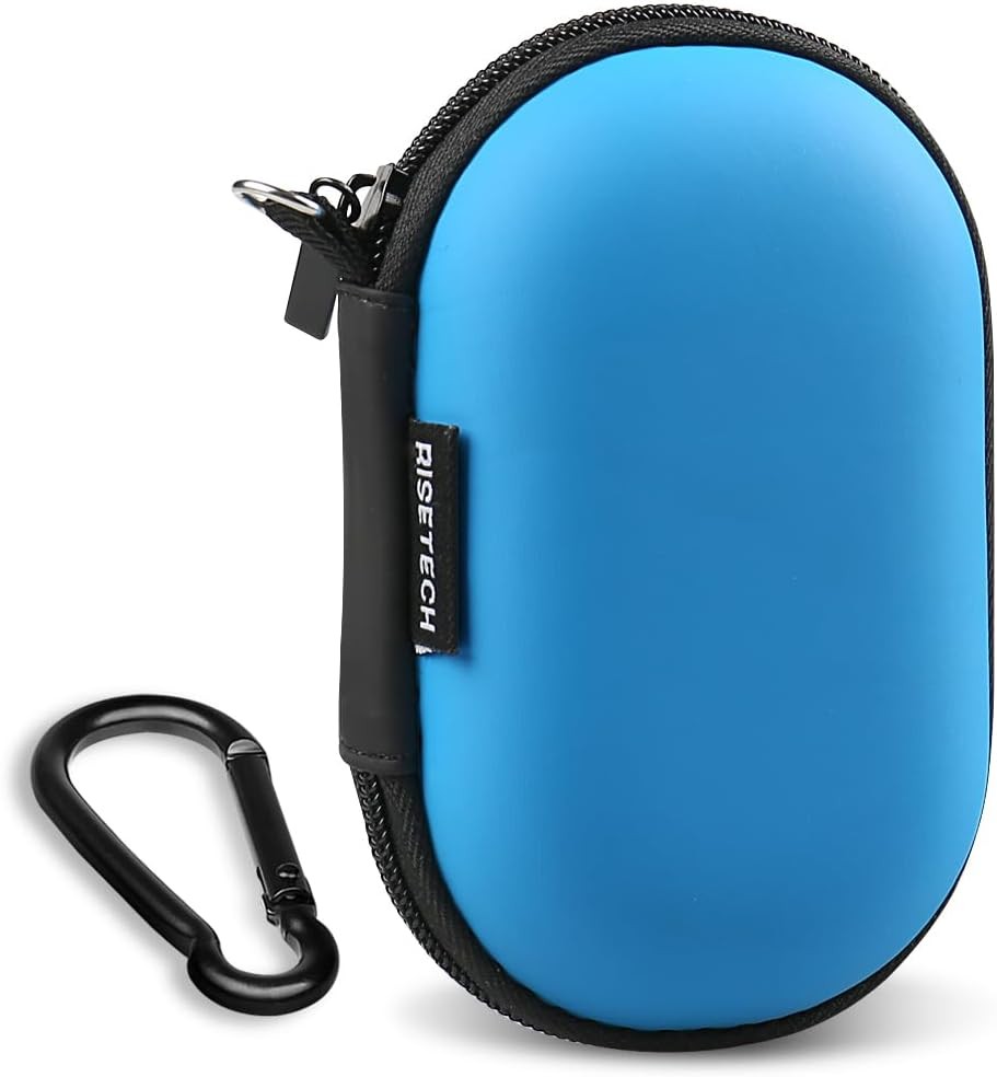 Earbud Case Holder Earphone Case Wired Headphone Storage Pouch Hard EVA Small Zi