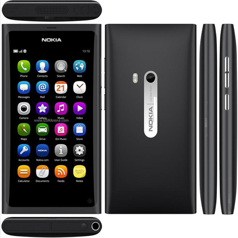 Original Nokia N9 Lumia N9-00 3G WIFI 8MP Camera 16GB Storage 3.9″ Phone