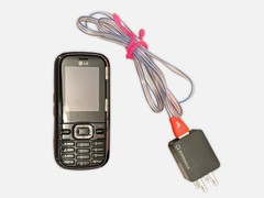 LG Rumor Slider Mobile Cell Phone Bell Network