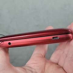 Jitterbug Flip 4043S Red 4G LTE Senior Phone Powers On No SIM Read Desc