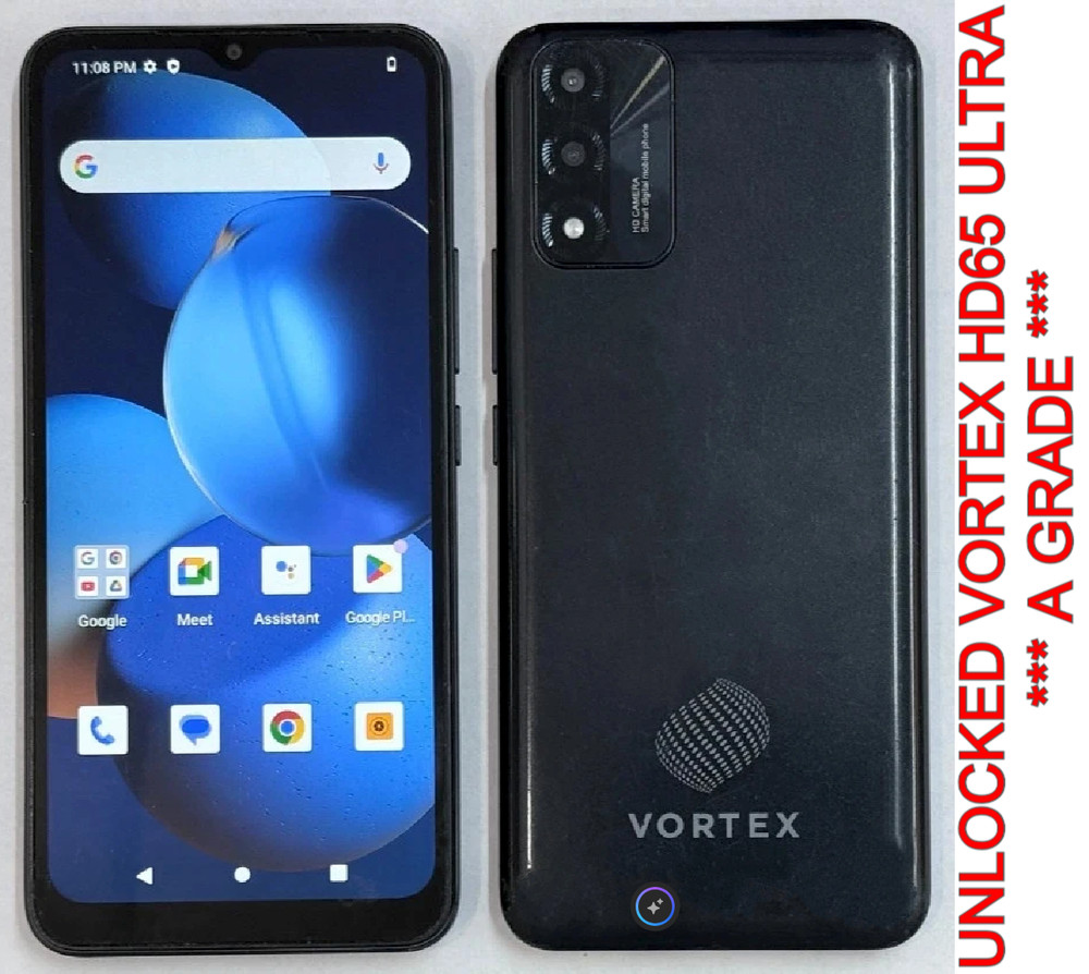 UNLOCKED Vortex HD65 ULTRA 32GB Android 4G LTE Smart Phone / T-Mobile *A GRADE*