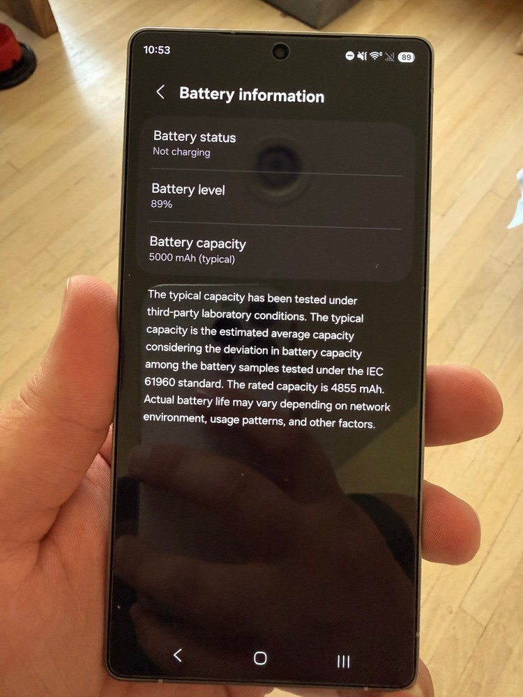Samsung Galaxy s25 Ultra – 512gb unlocked titanium silverblue NEW BATTERY
