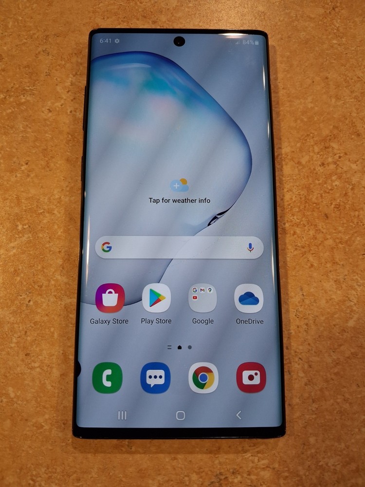 Good – Samsung Galaxy Black Note 10 256GB Unlocked – See Pictures/Description