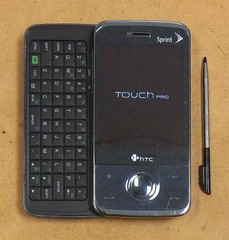 HTC Touch Pro RAPH800 / PPC6850 – Gray ( Sprint ) Rare Slider Smartphone w/ Pen