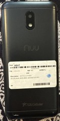 NUU A6L-C (US Cellular) Black Smartphone 8GB Fast Ship Good Used Screen Part!!!