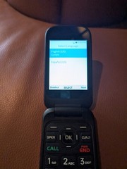 Consumer Cellular Iris Flip SH3320 – 8GB – Black / Gray 4G LTE Tested & Clean Wi