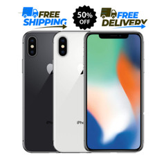 Apple iPhone X 64GB/256GB Space Gray/Silver Unlocked T-Mobile, Verizon, AT&T
