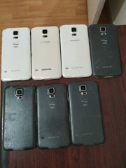 Lot of 7 Samsung Galaxy S5 SM-G900T and SM-G900V 16GB For parts