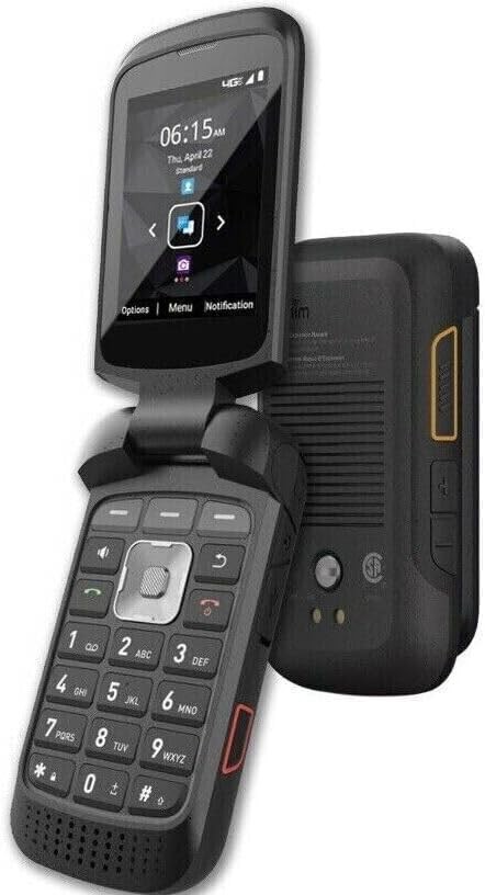 Unlocked Sonim XP3 Plus Rugged Flip Phone 16GB SonimOS IP68 CAMERA Black