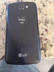 CRACKED AS IS LG Optimus Zone 3 Prepaid Verizon LG-VS425LPP Smart Phone