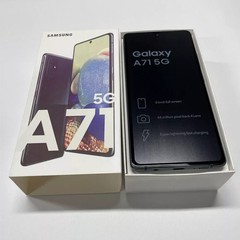 Samsung Galaxy A71 5G A716U – 128GB – Black – Unlocked – New