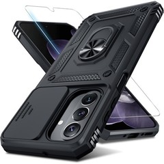 For Samsung Galaxy A26 5G Black Case With Heavy Duty Shockproof Protective Cover