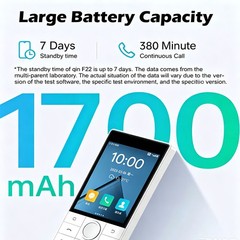 MINI Unlock QIN F22 4G LTE Android Smartphone Phone Keyboard Google Play Mobile