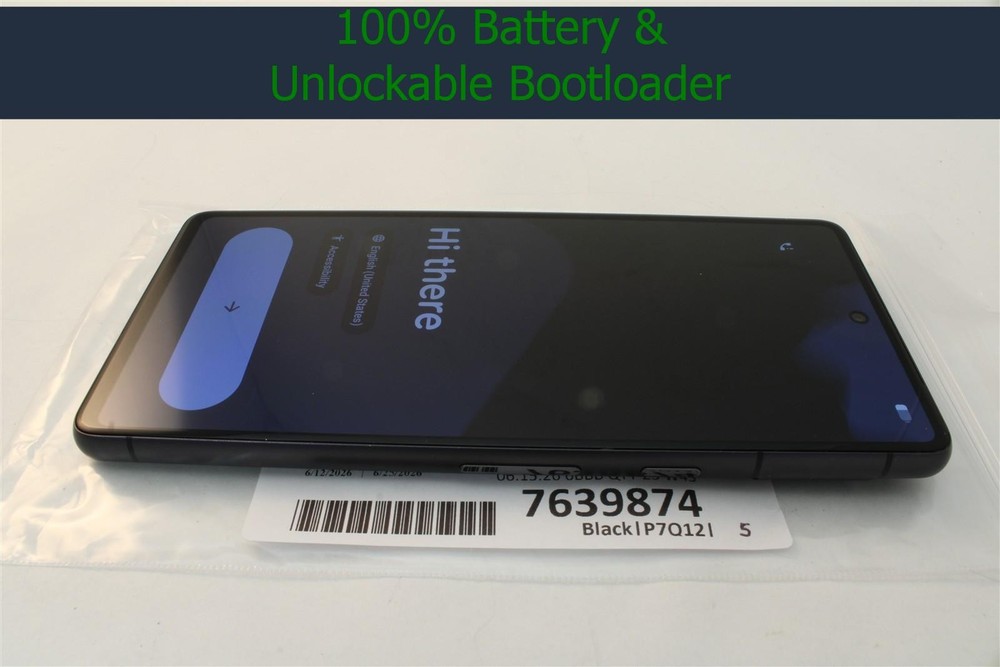 Google Pixel 7 Factory Unlocked ATT TMobile Verizon Unlockable BL 7639874