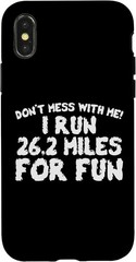 iPhone 11 Funny Running Quote 26.2 Marathon Runners Gift Phone Case