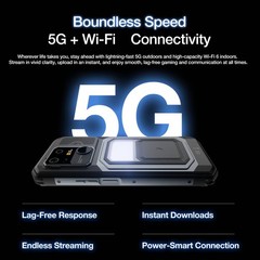 AGM G3 Rugged Smartphone Android 15 10000mAh 116dB Louder Speaker 12GB+512GB NFC