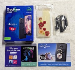 Moto G Power 5G 2024 6.7″ 8GB/128GB + 1 Year Tracfone Plan 1500 Min/Text/1.5 GB