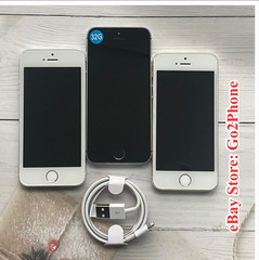Apple iPhone 5s Unlocked New Battery – 16 GB/32 GB/64 GB- Gold Gray Silver