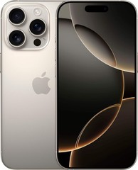 Apple iPhone 16 Pro A3083 (Fully Unlocked) 256GB Natural Titanium (Very Good)