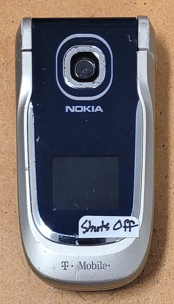 Nokia 2760 / 2760H – Blue and Silver ( T-Mobile ) Cellular Flip Phone