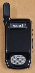 Motorola i930 – Silver and Black ( Nextel ) Very Rare iDEN Flip Phone – Bundled