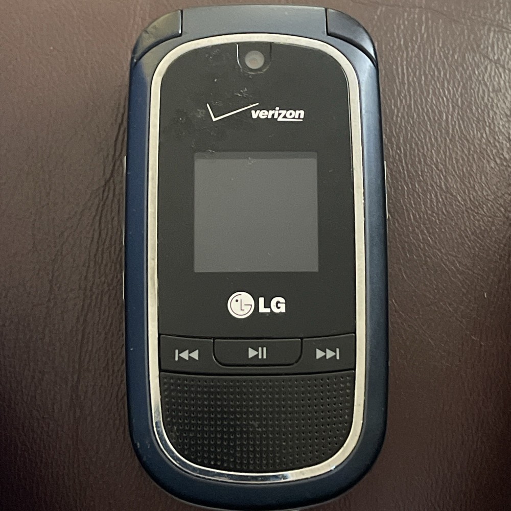 Vintage LG VX8360 (Verizon) Blue Cellular Flip Phone RARE Not Tested-Parts Only