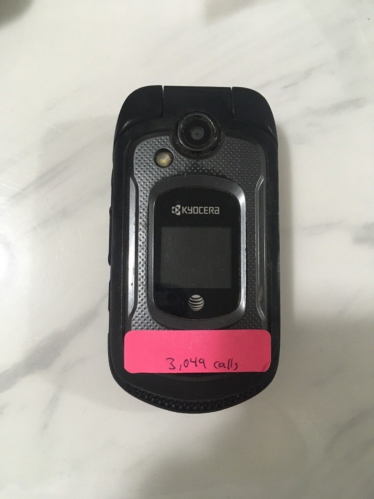 Kyocera DURAXE E4710 AT&T LTE 4G Rugged Flip Phone