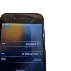Apple iPhone 7 Matte Black 32GB Unlocked Smartphone – Black. Tested Works (Read)