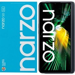 Realme Narzo 50 5G Hyper Black 128GB + 4GB Dual-Sim Unlocked GSM RMX3571 NEW