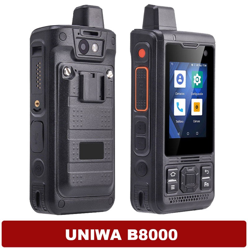 Global 4G LTE Android Rugged Cell Phone Outdoors Waterproof Mobile UNIWA B8000