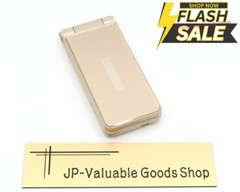 [Near Mint] SHARP AQUOS SH-01J DOCOMO ANDROID Flip Phone Keitai Unlocked Gold JP