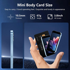 Mini Phone 3.0″ HD Touch Screen Mini Smartphone World’S Smallest Unlocked Androi