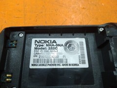 ⭐️⭐️⭐️⭐️⭐️ **AS IS FOR PARTS** Vintage Nokia Black Cell Phone NHA-3NA 252C
