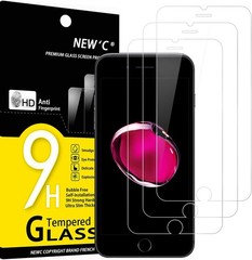 3PCS Screen Protector for iPhone 8 & iPhone 7 4.7 Inch Tempered Glass Bubble Fr