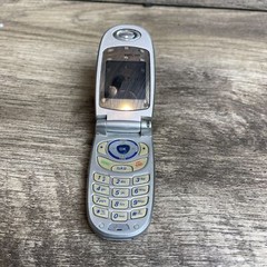 LG VX3300 Silver 65K Color LCD Backlit Keypad Verizon Flip Cellular Cell Phone