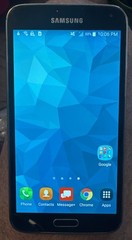 Samsung Galaxy S5 SM-G900V (Verizon) Black 16GB Fast Ship Good Used Cracked