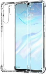 Huawei P30 Pro Case Clear, Crystal Clear Soft TPU Shock Absorption Bumper Slim T