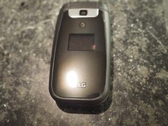 AT&T LG B470 3G Black Cellular Flip Camera Phone NIB!