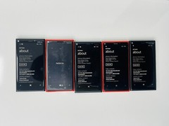 Lot #218 Nokia Lumia Phones Lot of (5pc) Lumia 920 FOR PARTS, REPAIR NO RETURN