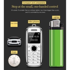 0.66 in Mini Small Mobile Phone X8 2G GSM Telefone Dual SIM MP3 Pocket CellPhone