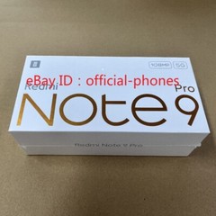 Xiaomi Redmi Note 9 Pro 5G 128/256GB ROM 108MP Unlocked Dual SIM Snapdragon 750G