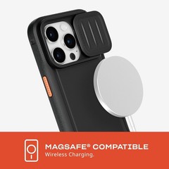 Evo Max Case for iPhone 15 Pro – Impact Protection Case – Lanyards Included – Bl