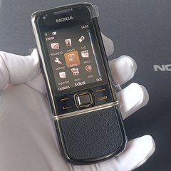 GENUINE NOKIA 8800e SAPPHIRE ARTE BLACK 1GB UNLOCKED 8800e-1 RM-233 MOBILE PHONE