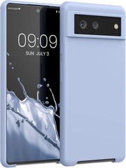 Google Pixel 6 Case – TPU Silicone Phone Cover with Soft Finish – Light Blue Mat
