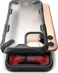 Fusion-X Matte iPhone 11 Pro Max Case, Anti Glare Fingerprint Resistant – Black