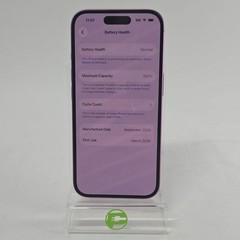 Unlocked Apple iPhone 16 128GB 26.5 Pink MYAR3LL/A