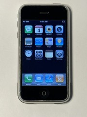 iOS 1.0 Apple iPhone 1st Generation – 4GB – Black A1203 (GSM) 2G MA501LL/A