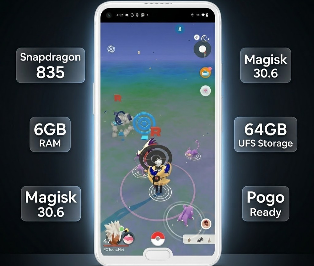 (SAFE) OnePlus 5 64GB – Magisk 30.6 – Location Spoofing – Pokemon Go Ready