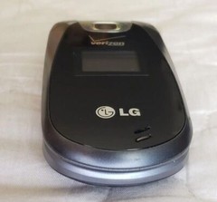 LG VN150 Flip Phone Gray Verizon Tested Working Phone Only