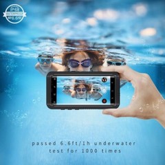Samsung Galaxy S9 Plus Waterproof Case Built-in Screen Protector Shockproof 6.2